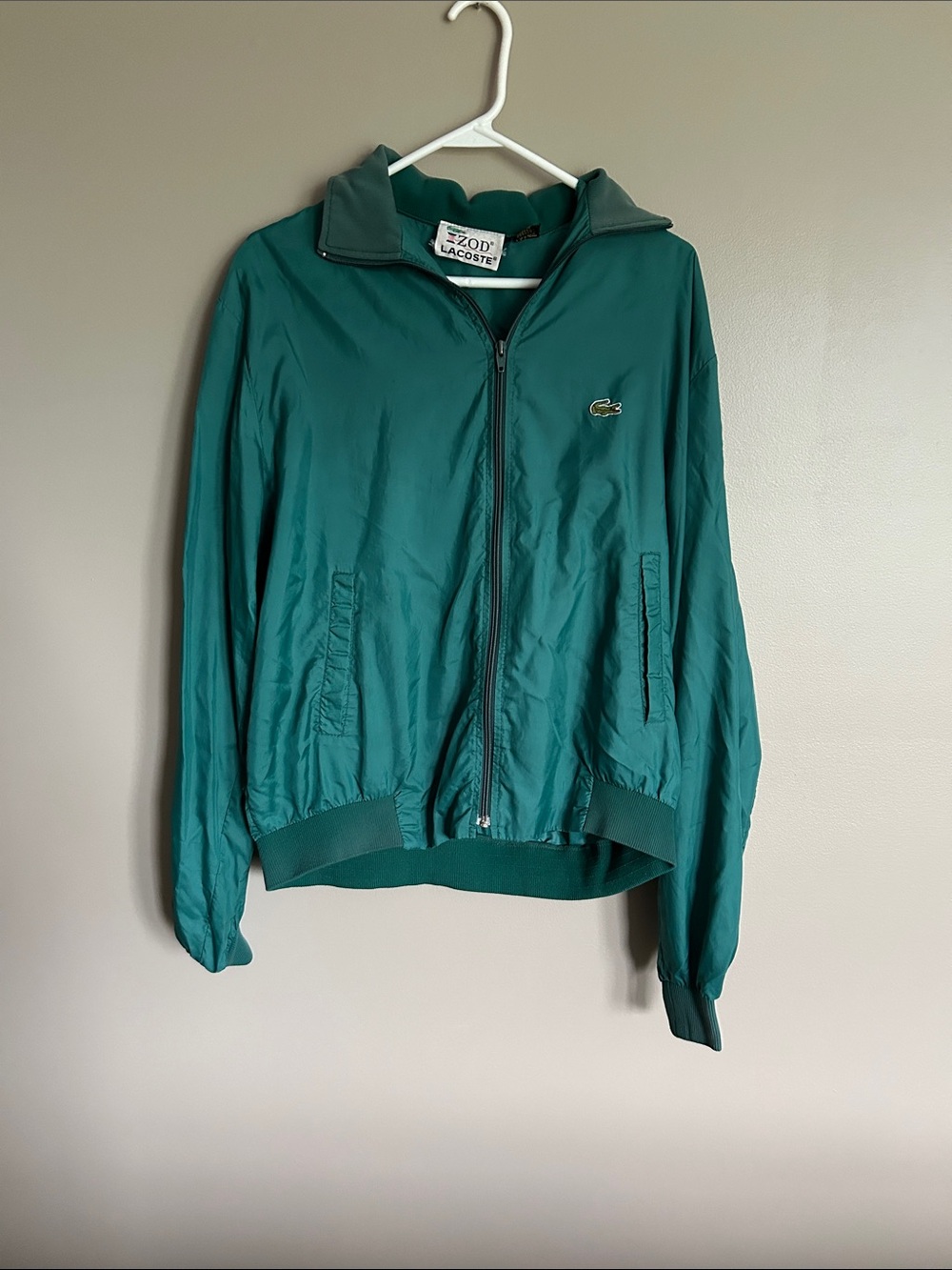 Vintage IZOD Lacoste Zip-Up Track Jacket
